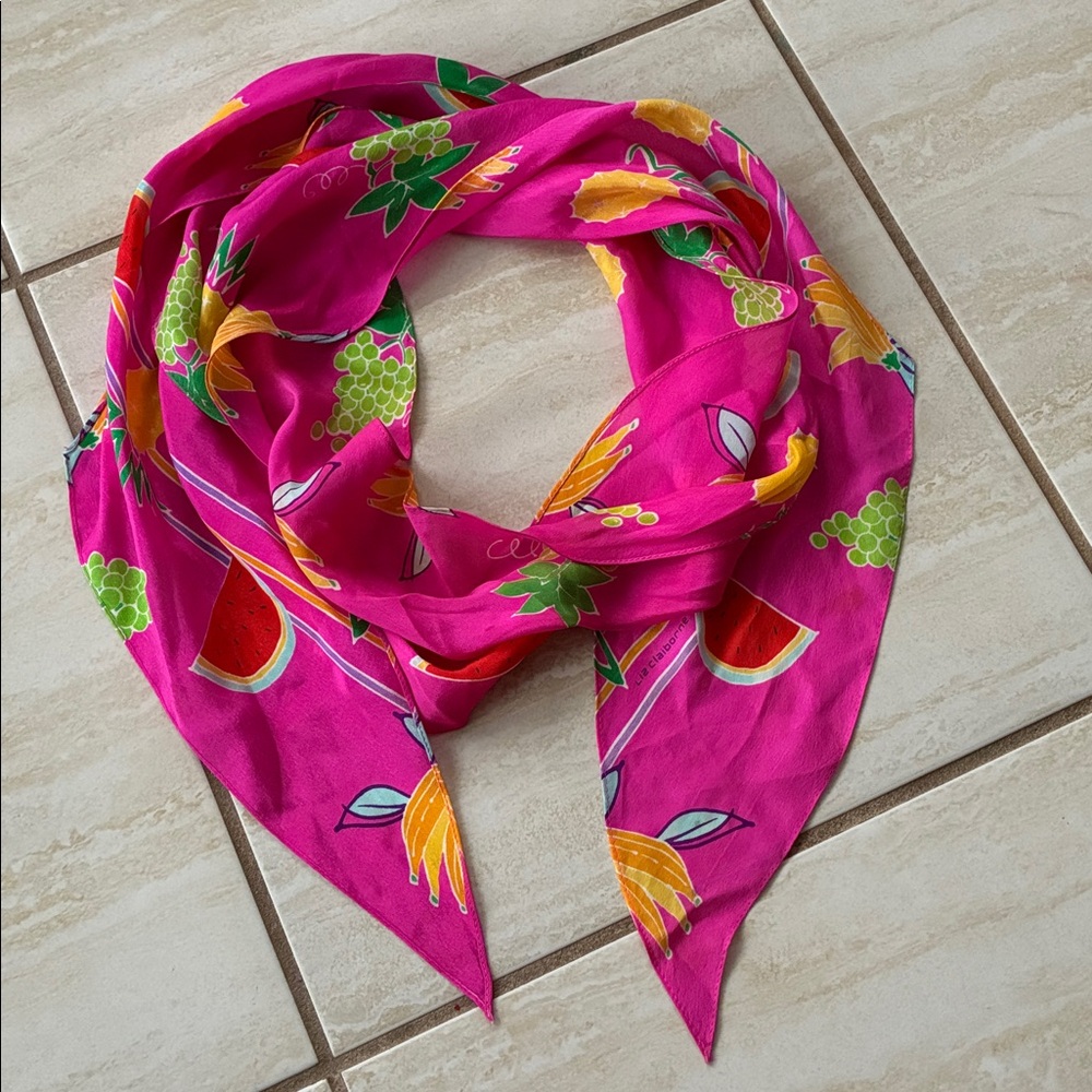 Liz Claiborne Vintage Silk Scarf